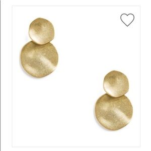 Madewell gold earrings